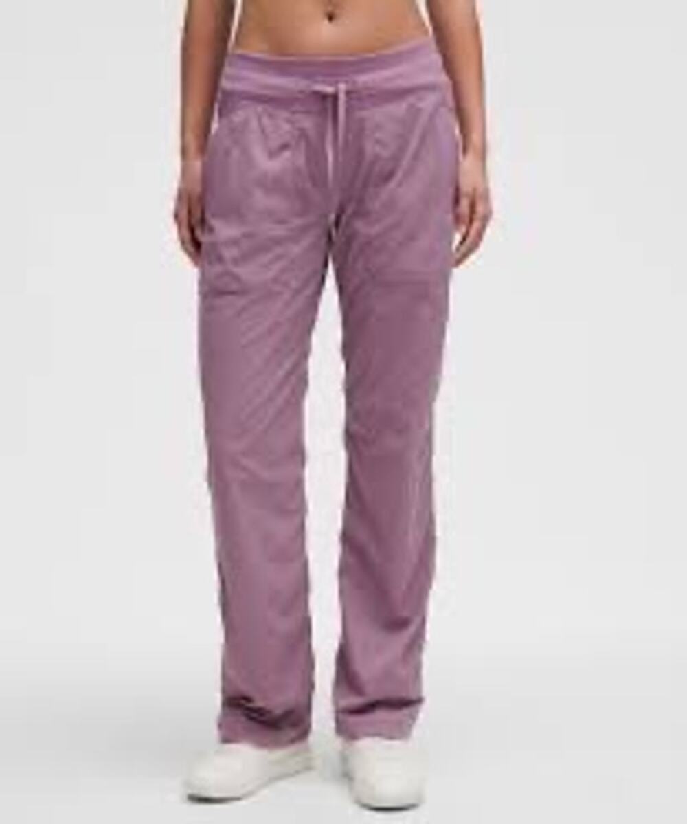 Lululemon Purple Eggplant Full Length Dance Studio Pants Size 2